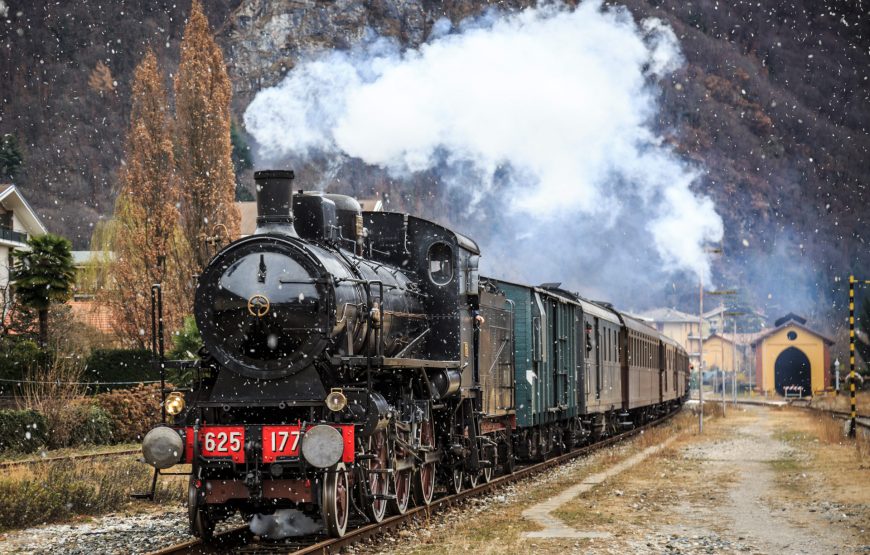 A Varallo in treno storico